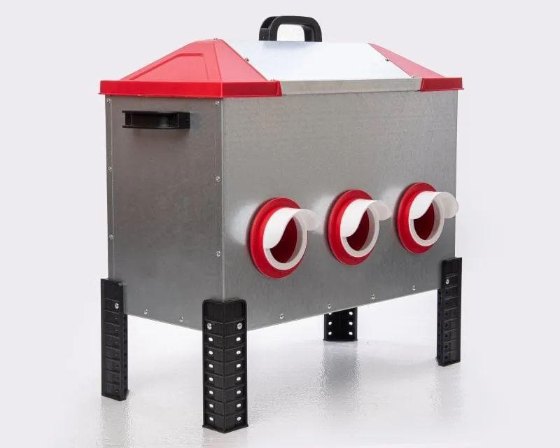 RentACoop 65 lb 6-Port Flock Feeder